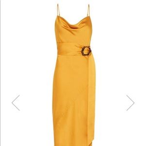 NWT Shona Joy Arlo Bias Cowl Maxi Dress